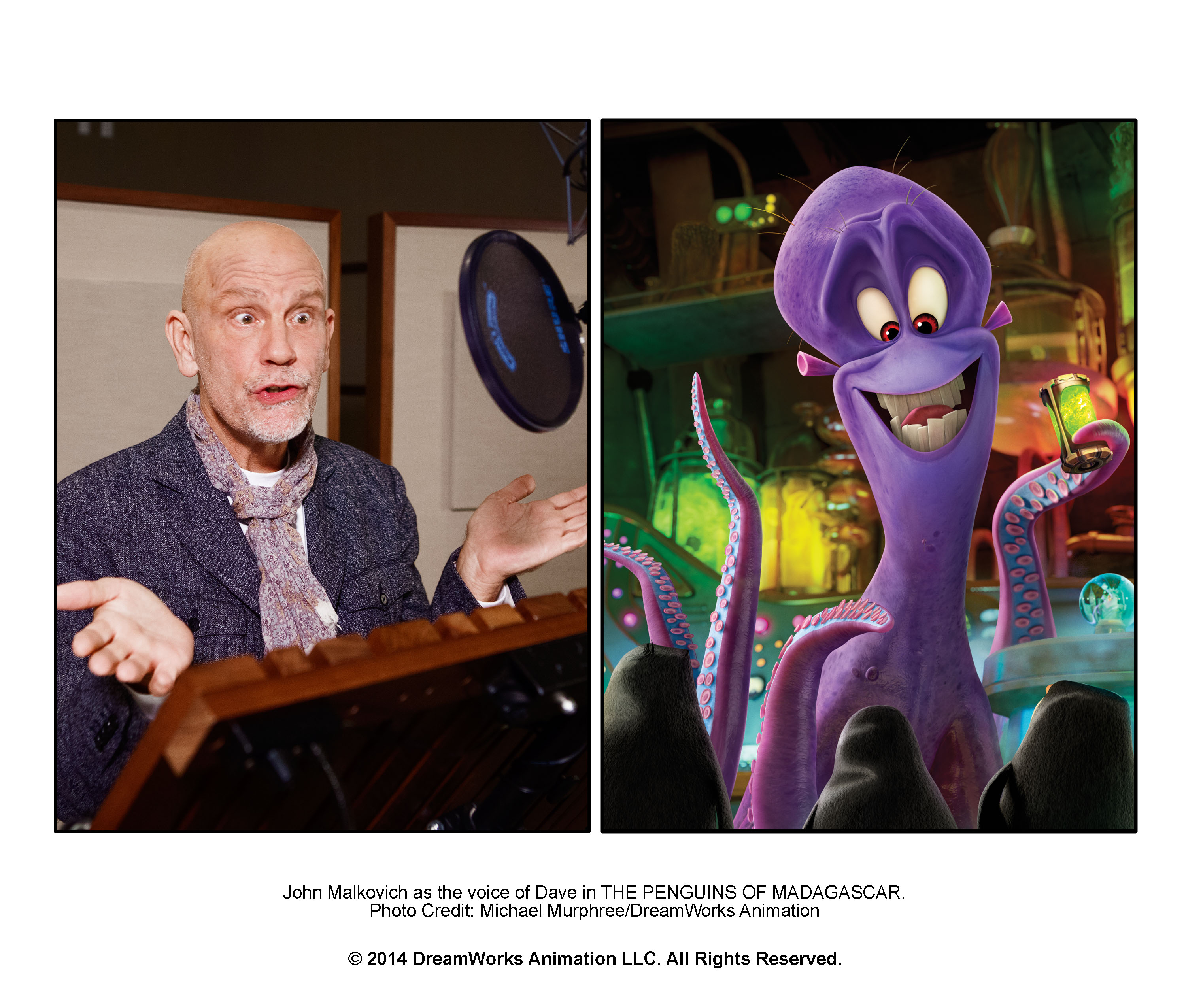 John Malkovich in Penguins of Madagascar (2014)