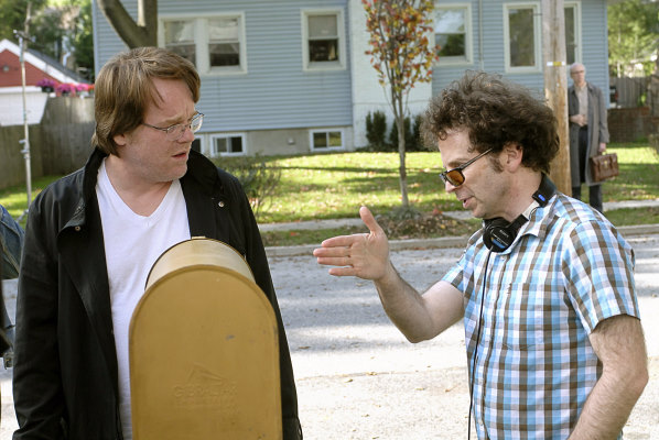 Philip Seymour Hoffman and Charlie Kaufman in Synecdoche, New York (2008)