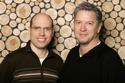 Michael Cain and Matt Radecki at an event for TV Junkie (2006)