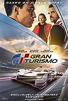 Orlando Bloom, David Harbour, and Archie Madekwe in Gran Turismo 7 (2022)