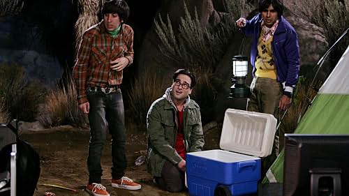 Johnny Galecki, Simon Helberg, and Kunal Nayyar in The Big Bang Theory (2007)