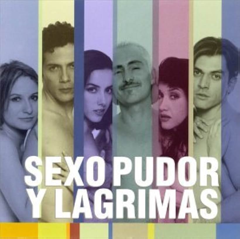 Demián Bichir, Mónica Dionne, Víctor Huggo Martin, Jorge Salinas, Cecilia Suárez, and Susana Zabaleta in Sexo, pudor y lágrimas (1999)