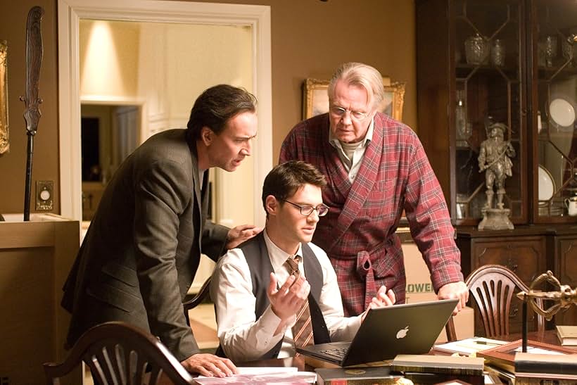 Nicolas Cage, Jon Voight, and Justin Bartha in National Treasure: Book of Secrets (2007)