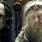 Brad Dourif and Bernard Hill in The Lord of the Rings: The Two Towers (2002)