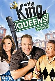 Jerry Stiller, Kevin James, and Leah Remini in The King of Queens (1998)