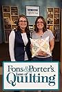 Sara Gallegos and Angela Huffman in Fons & Porter's Love of Quilting (2022)