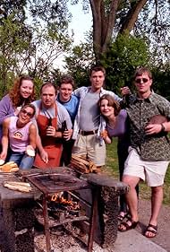 Mike Bell, Sarah Constible, Gordon Tanner, Scott Montgomery, Dawn Johnson, Tricia Cooper, and Christopher Read in Royal Liechtenstein Comedy Theatre (2002)