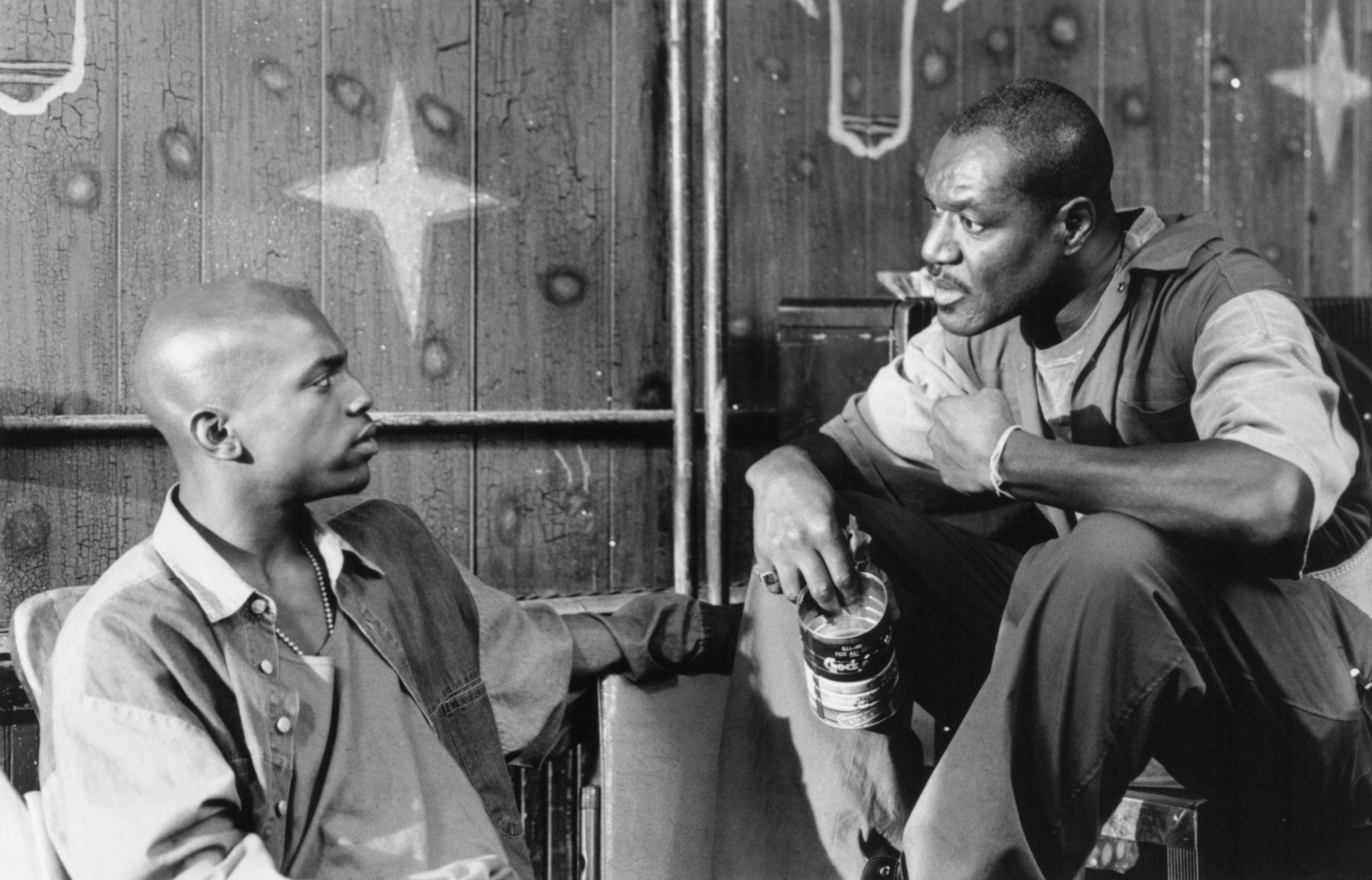 Mekhi Phifer and Delroy Lindo in Clockers (1995)