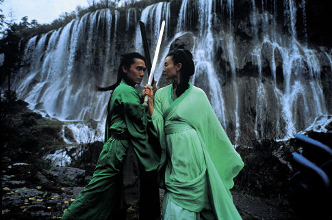 Maggie Cheung and Tony Leung Chiu-wai in Hero (2002)