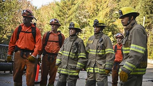 Jules Latimer, Jordan Calloway, and Stephanie Arcila in Fire Country (2022)