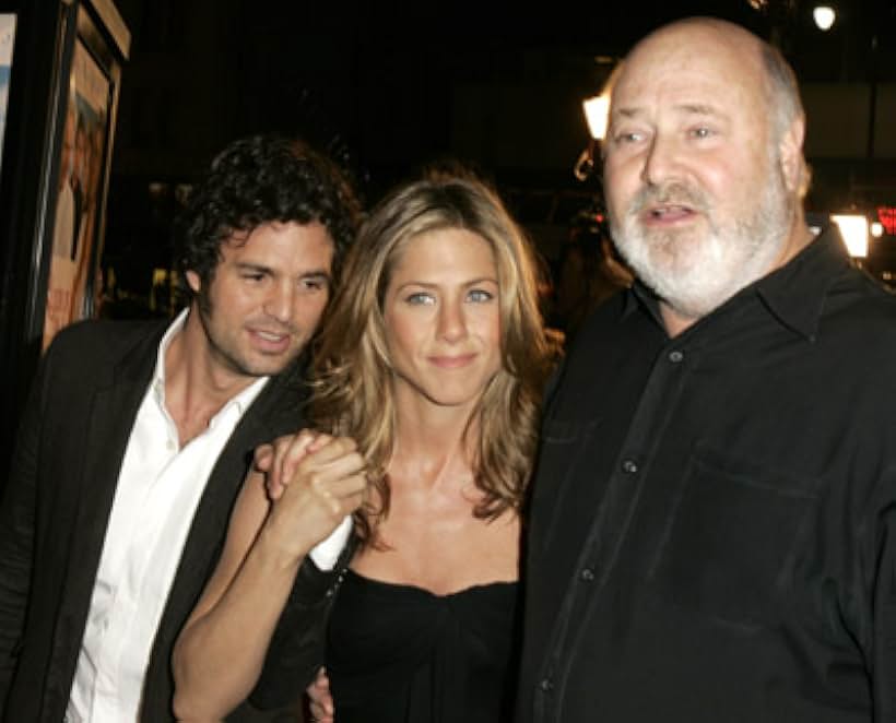 Jennifer Aniston, Rob Reiner, and Mark Ruffalo at an event for Vizi di famiglia (2005)