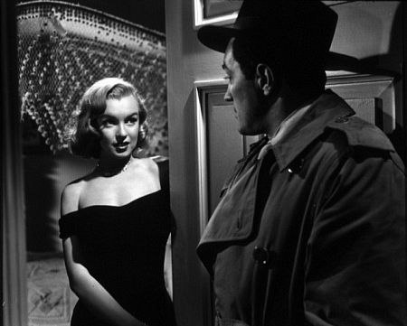 "The Asphalt Jungle" M. Monroe & Sterling Hayden 1950 MGM