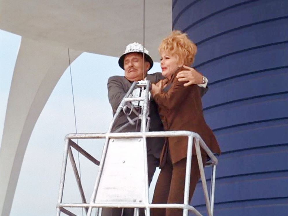 Lucille Ball and Gale Gordon in Here's Lucy (1968)