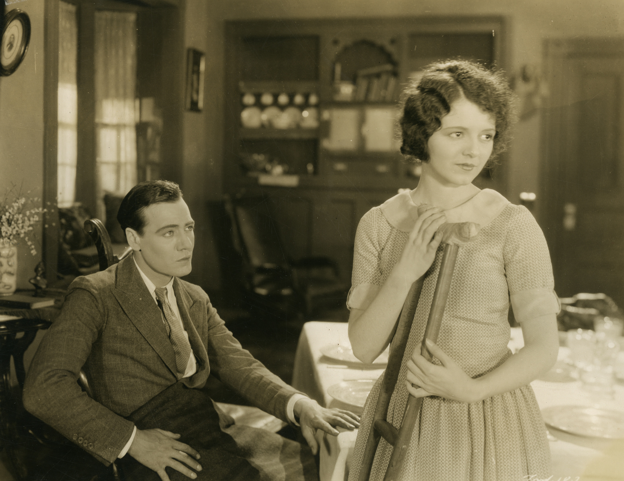 Leslie Fenton and Janet Gaynor in The Shamrock Handicap (1926)