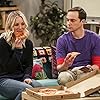 Kaley Cuoco and Jim Parsons in The Big Bang Theory (2007)