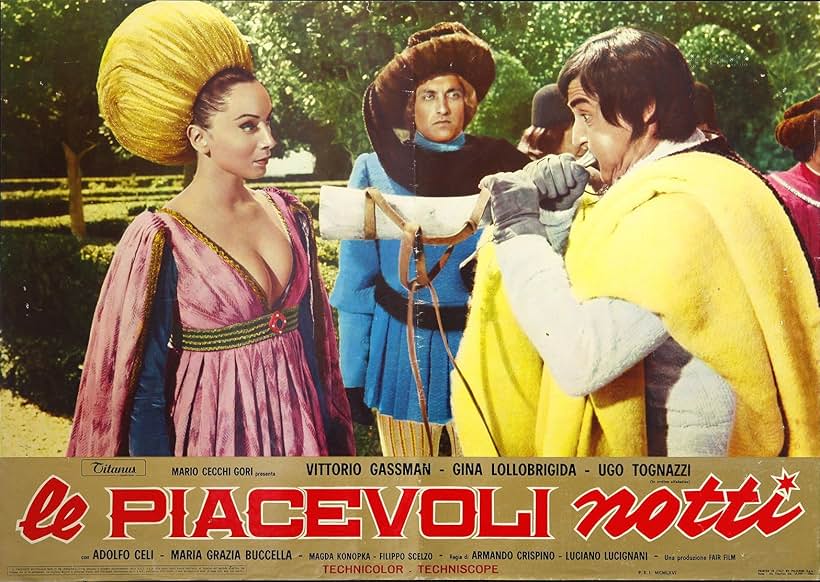 Vittorio Gassman in Le piacevoli notti (1966)