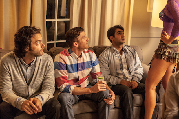 Chris D'Elia, Bryan Greenberg, and Kumail Nanjiani in Flock of Dudes (2016)