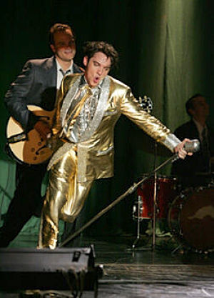 Jonathan Rhys-Meyers stars as Elvis Presley in the fact based 4 hour mini-series "Elvis".