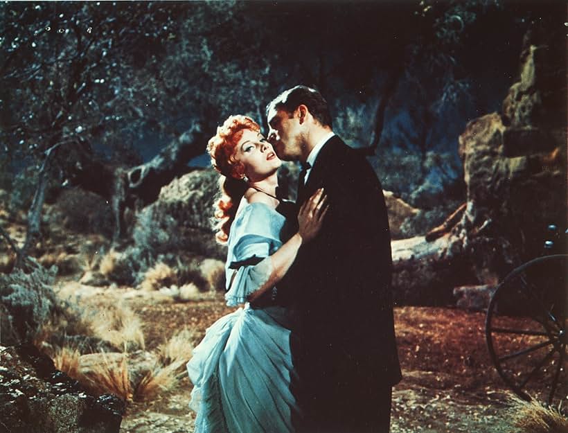 Burt Lancaster and Rhonda Fleming in Gunfight at the O.K. Corral (1957)