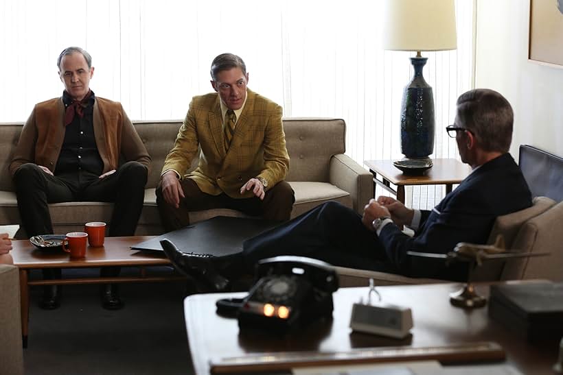 Harry Hamlin, Craig Anton, and Kevin Rahm in Mad Men (2007)