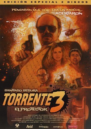 Javier Gutiérrez, Yvonne Sciò, Santiago Segura, and José Mota in Torrente 3: El protector (2005)