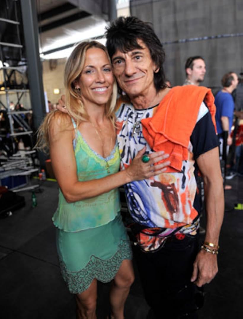 Sheryl Crow and Ronnie Wood