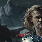 Tom Hiddleston and Chris Hemsworth in Thor (2011)