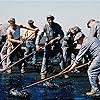 Morgan Freeman, William Sadler, Larry Brandenburg, Neil Giuntoli, Brian Libby, David Proval, and James Whitmore in The Shawshank Redemption (1994)