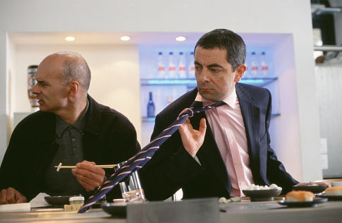 Rowan Atkinson in Johnny English (2003)