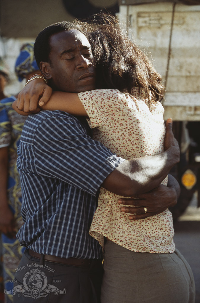 Don Cheadle and Sophie Okonedo in Hotel Rwanda (2004)