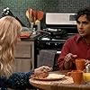 Kunal Nayyar and Beth Behrs in The Big Bang Theory (2007)