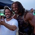 Dwayne Johnson and Brett Ratner in Hercules (2014)