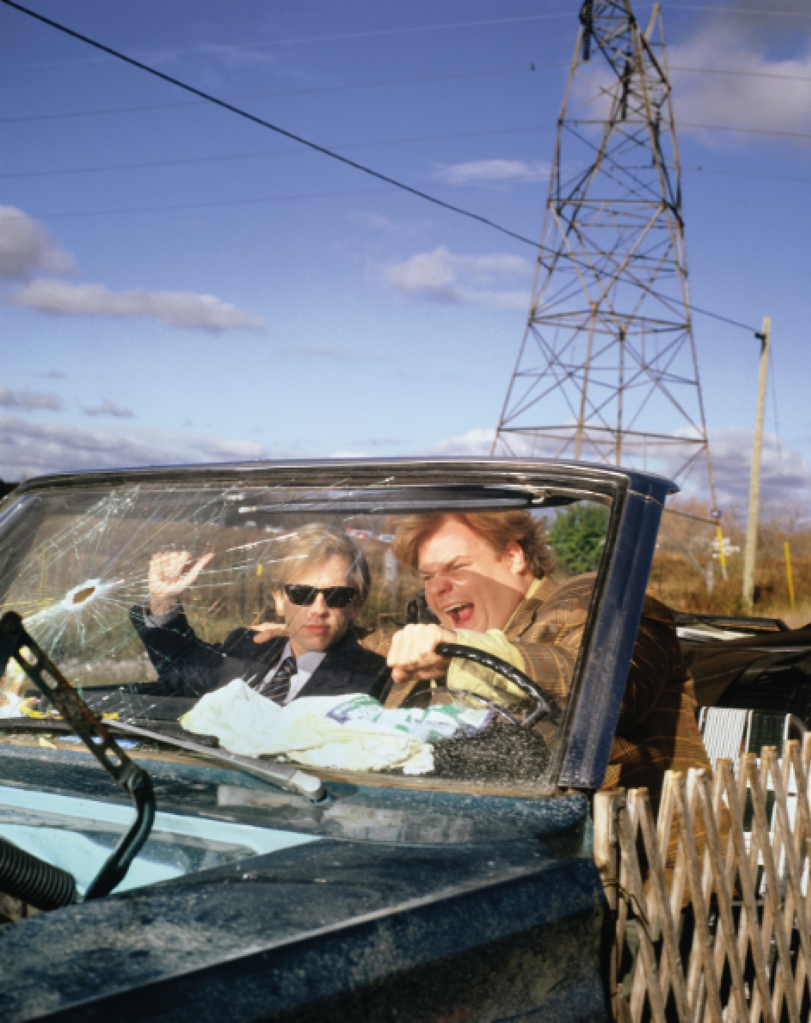 Chris Farley and David Spade in Tommy Boy (1995)