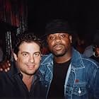 Lamont Cain and Brett Ratner at Will and Jada Pinkett-Smith's Birthday bash.