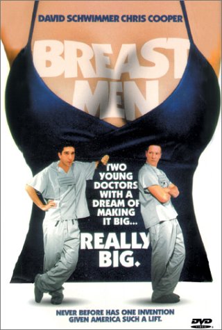 David Schwimmer and Chris Cooper in Breast Men (1997)