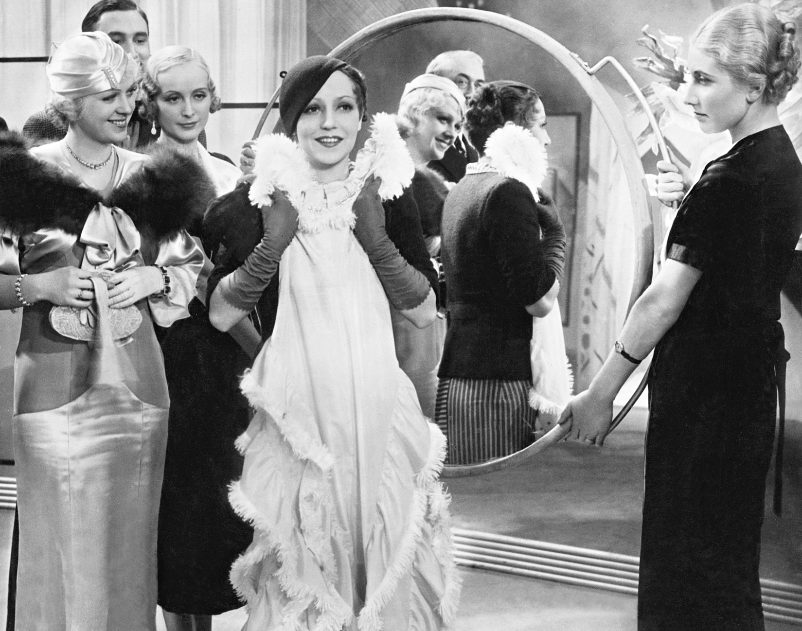 Gretl Theimer and Käthe von Nagy in Once a Great Lady (1934)