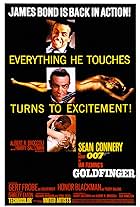 Sean Connery, Honor Blackman, and Shirley Eaton in Goldfinger (1964)