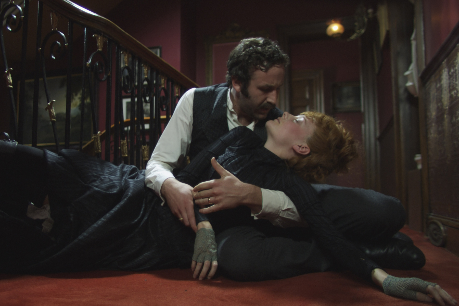 Romola Garai and Chris O'Dowd in The Crimson Petal and the White (2011)