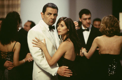 Rowan Atkinson and Natalie Imbruglia in Johnny English (2003)