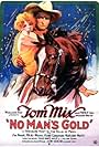 Tom Mix, Eva Novak, and Tony the Horse in No Man's Gold (1926)