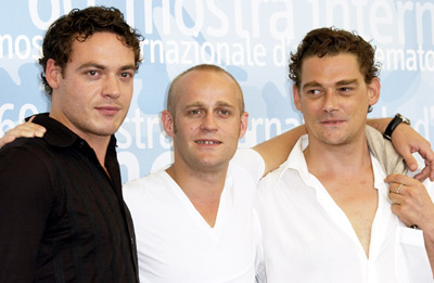 Martin Feifel, Fedja van Huêt, and Jürgen Vogel at an event for Rosenstrasse (2003)