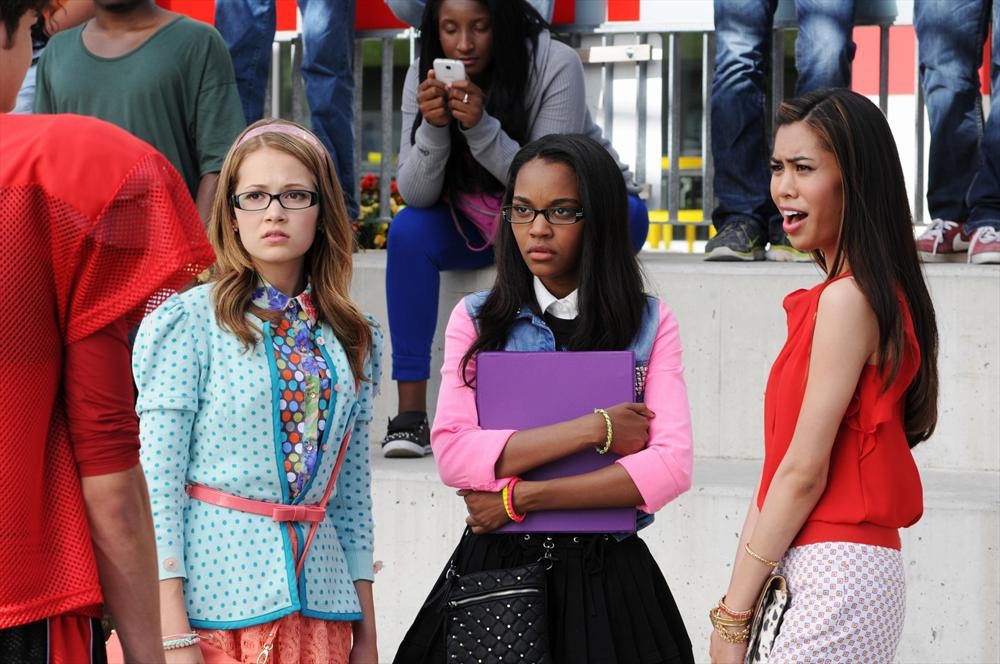 China Anne McClain, Ashley Argota Torres, and Kelli Berglund in How to Build a Better Boy (2014)