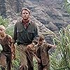 Sam Neill, Ariana Richards, and Joseph Mazzello in Jurassic Park (1993)