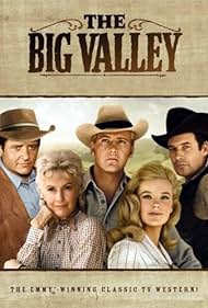 Lee Majors, Barbara Stanwyck, Linda Evans, Peter Breck, and Richard Long in La grande vallata (1965)