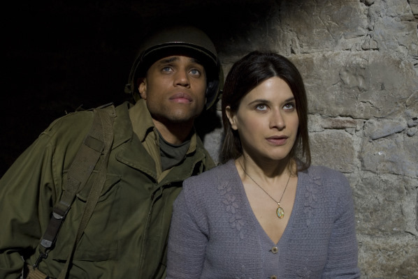 Valentina Cervi and Michael Ealy in Miracle at St. Anna (2008)