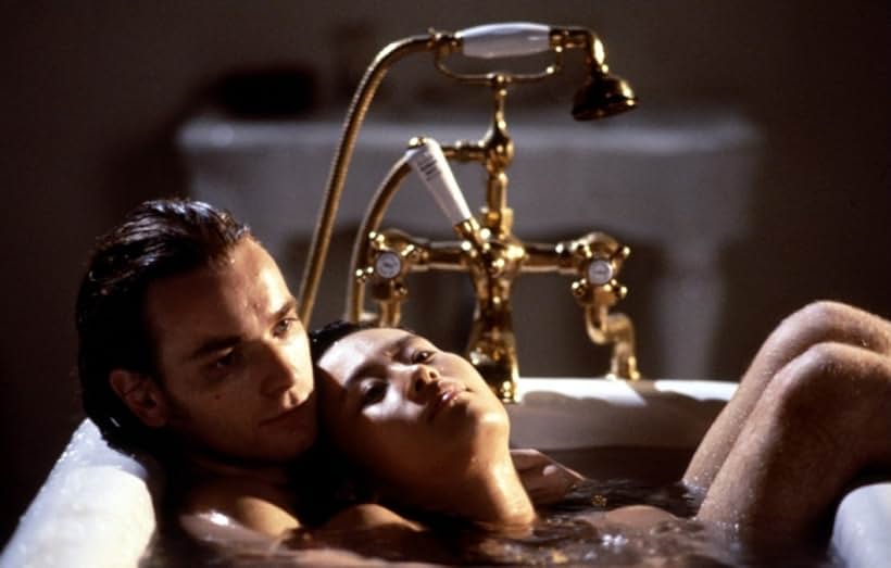 Ewan McGregor and Vivian Wu in The Pillow Book (1995)