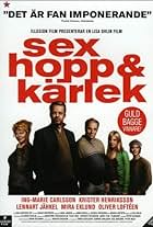 Ing-Marie Carlsson, Krister Henriksson, Lennart Jähkel, and Oliver Loftéen in Sex, hopp & kärlek (2005)