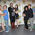 Chris Hardwick, Ken Jeong, Chris McKenna, Jim Rash, Yvette Nicole Brown, Dan Harmon, Alison Brie, Gillian Jacobs, and Danny Pudi at an event for Community (2009)