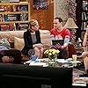 Christine Baranski, Johnny Galecki, Laurie Metcalf, and Jim Parsons in The Big Bang Theory (2007)