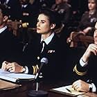 Tom Cruise, Demi Moore, and Kevin Pollak in A Few Good Men (1992)